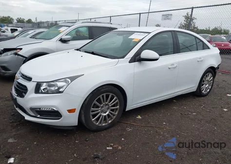 2015 Chevrolet Cruze Eco Auto z USA, uszkodzony, nr VIN 1G1PH5SB5F7154456